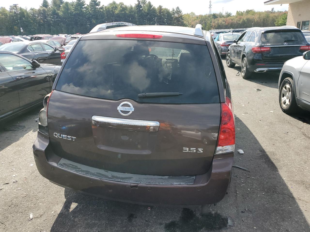 2007 Nissan Quest S VIN: 5N1BV28U67N123369 Lot: 73478264