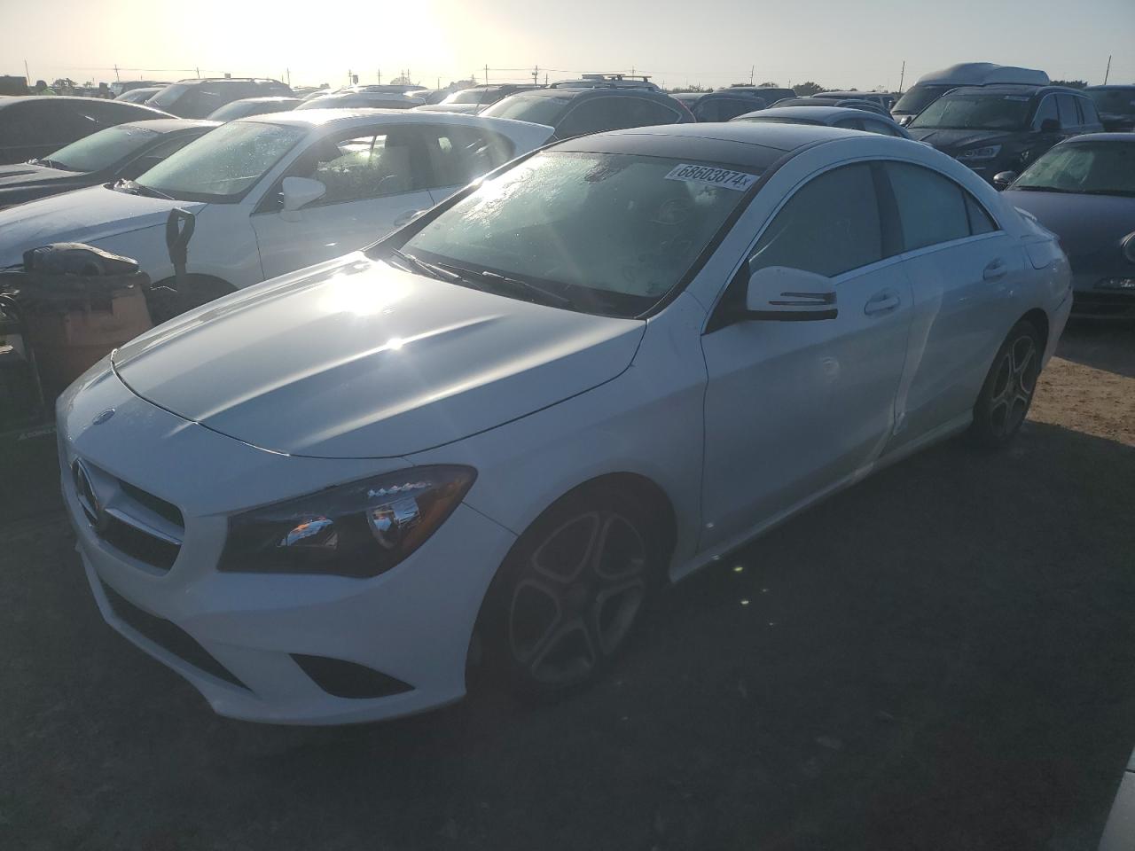 VIN WDDSJ4EBXEN099093 2014 MERCEDES-BENZ CLA-CLASS no.1