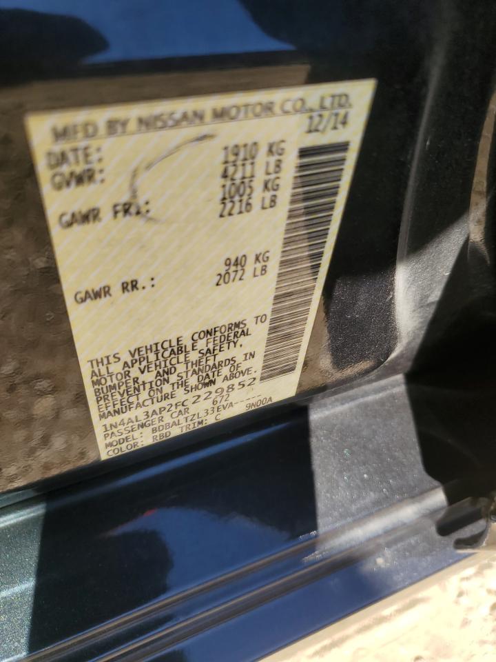 1N4AL3AP2FC229852 2015 NISSAN ALTIMA - Image 12