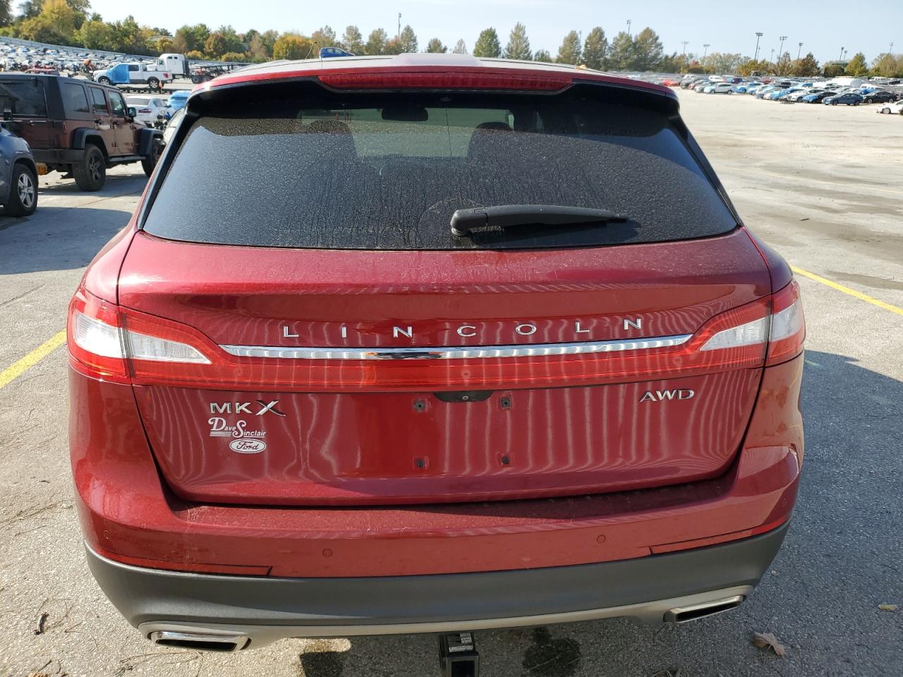 2016 Lincoln Mkx Reserve VIN: 2LMTJ8LR7GBL56604 Lot: 77174384