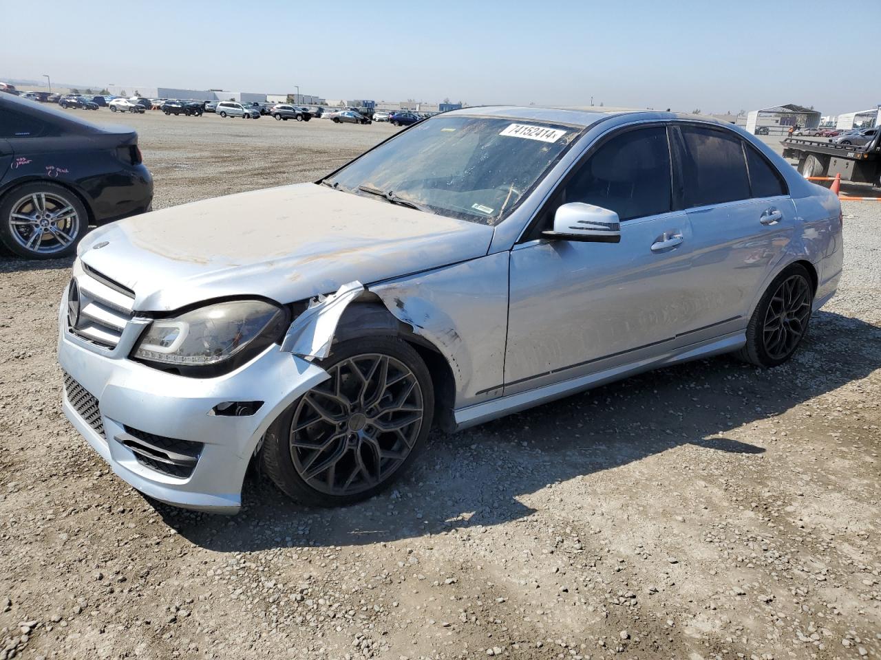 VIN WDDGF4HBXDR245759 2013 MERCEDES-BENZ C-CLASS no.1