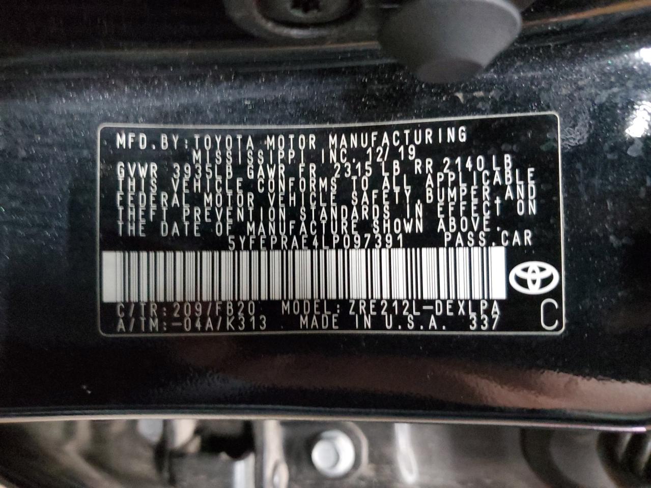 2020 Toyota Corolla - Image 12