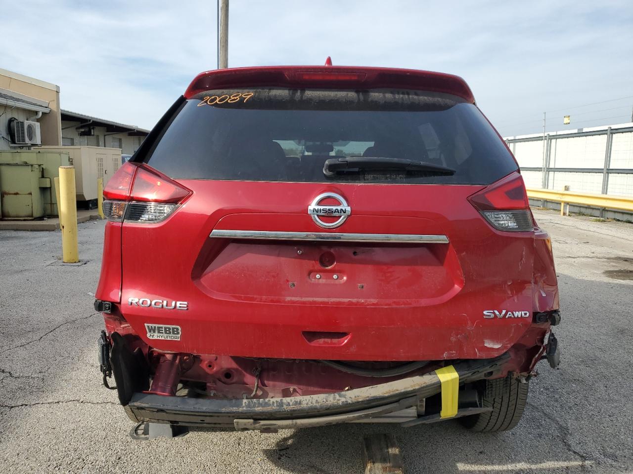 2017 Nissan Rogue S VIN: JN8AT2MV2HW267151 Lot: 77635234