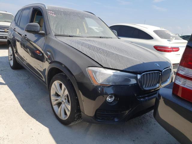  BMW X3 2016 Чорний