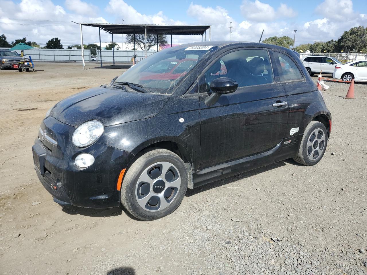 2015 Fiat 500 Electric იყიდება San Diego-ში, CA - Minor Dent/Scratches