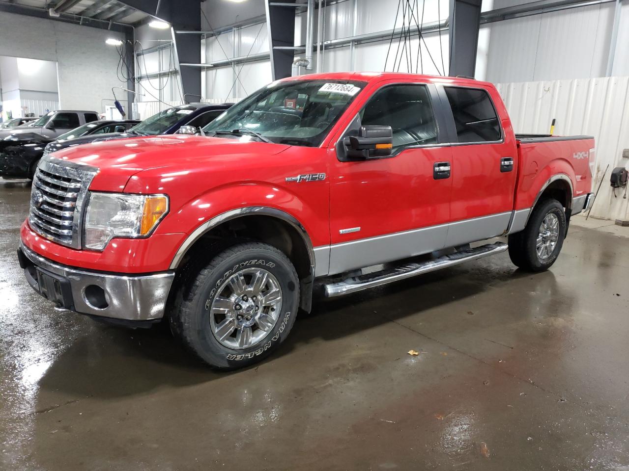 2012 Ford F150 Supercrew VIN: 1FTFW1ET3CKE22807 Lot: 76712684