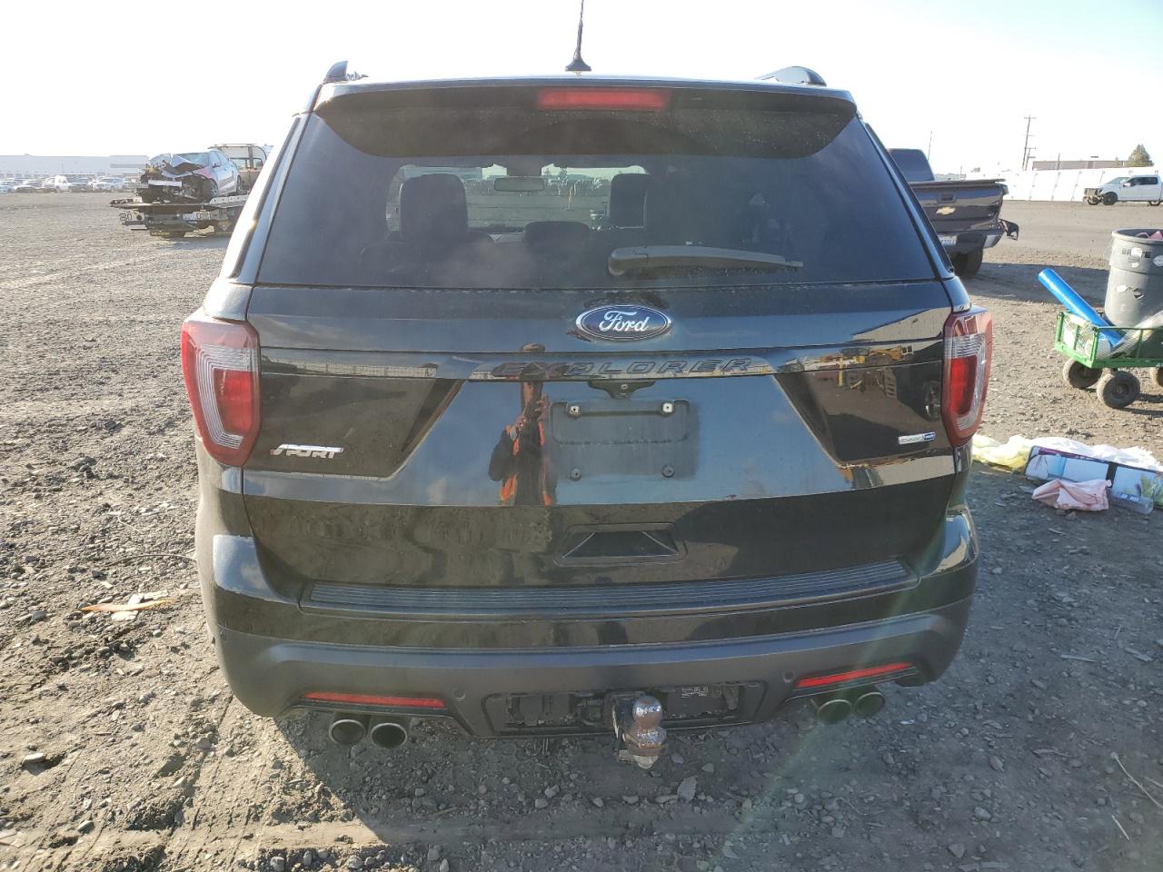 2018 Ford Explorer Sport VIN: 1FM5K8GT1JGC28981 Lot: 78462654