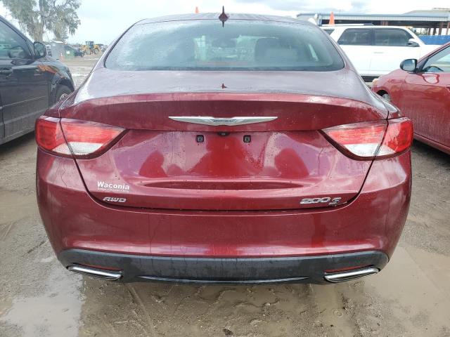  CHRYSLER 200 2015 Burgundy