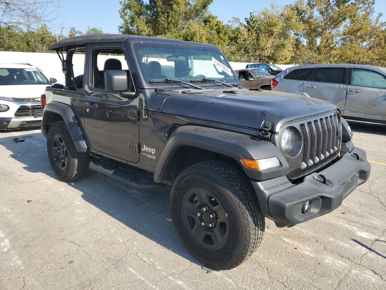 2020 Jeep Wrangler Sport VIN: 1C4GJXAN0LW104763 Lot: 75651004