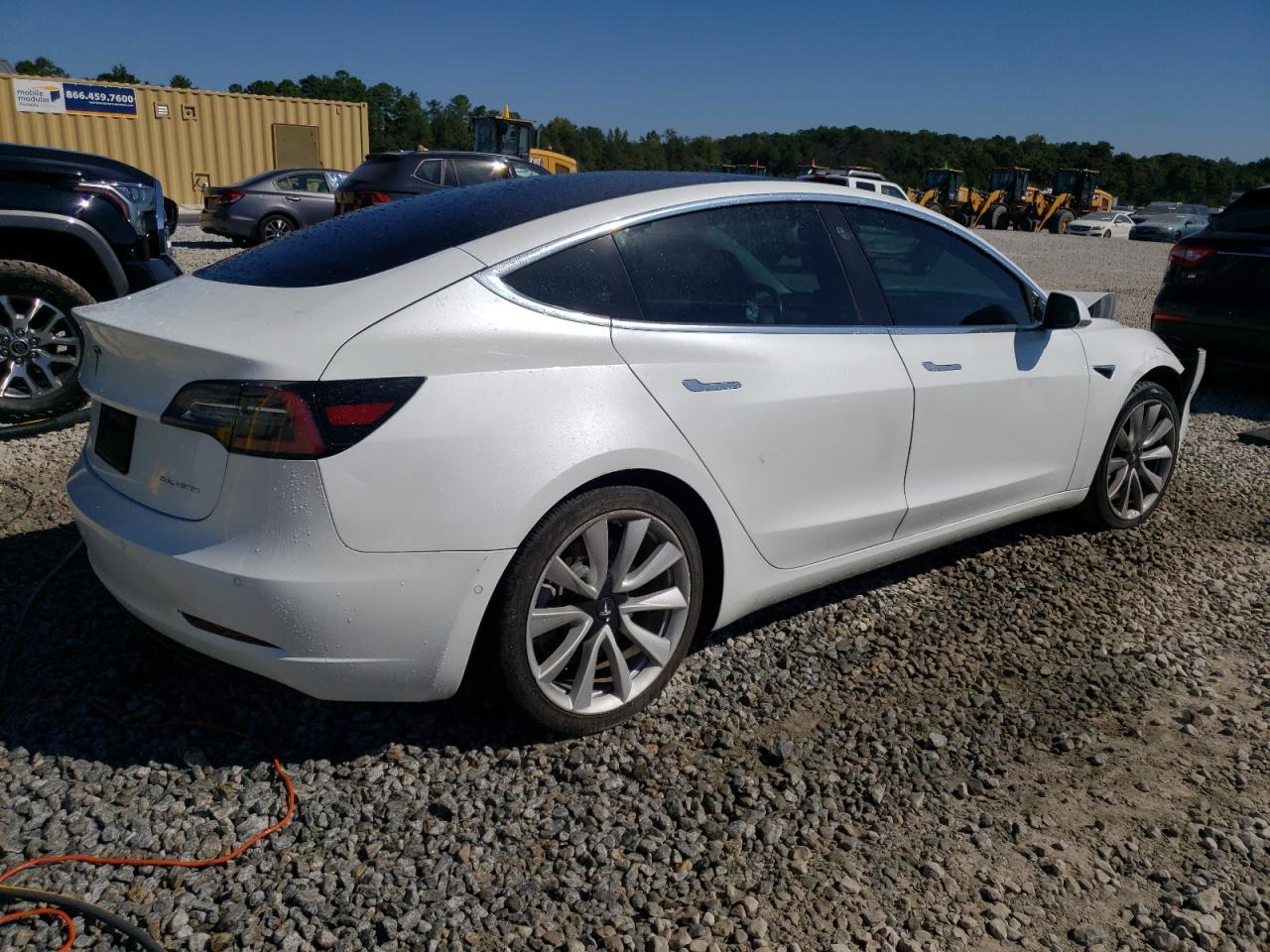 VIN 5YJ3E1EB6KF448231 2019 TESLA MODEL 3 no.3