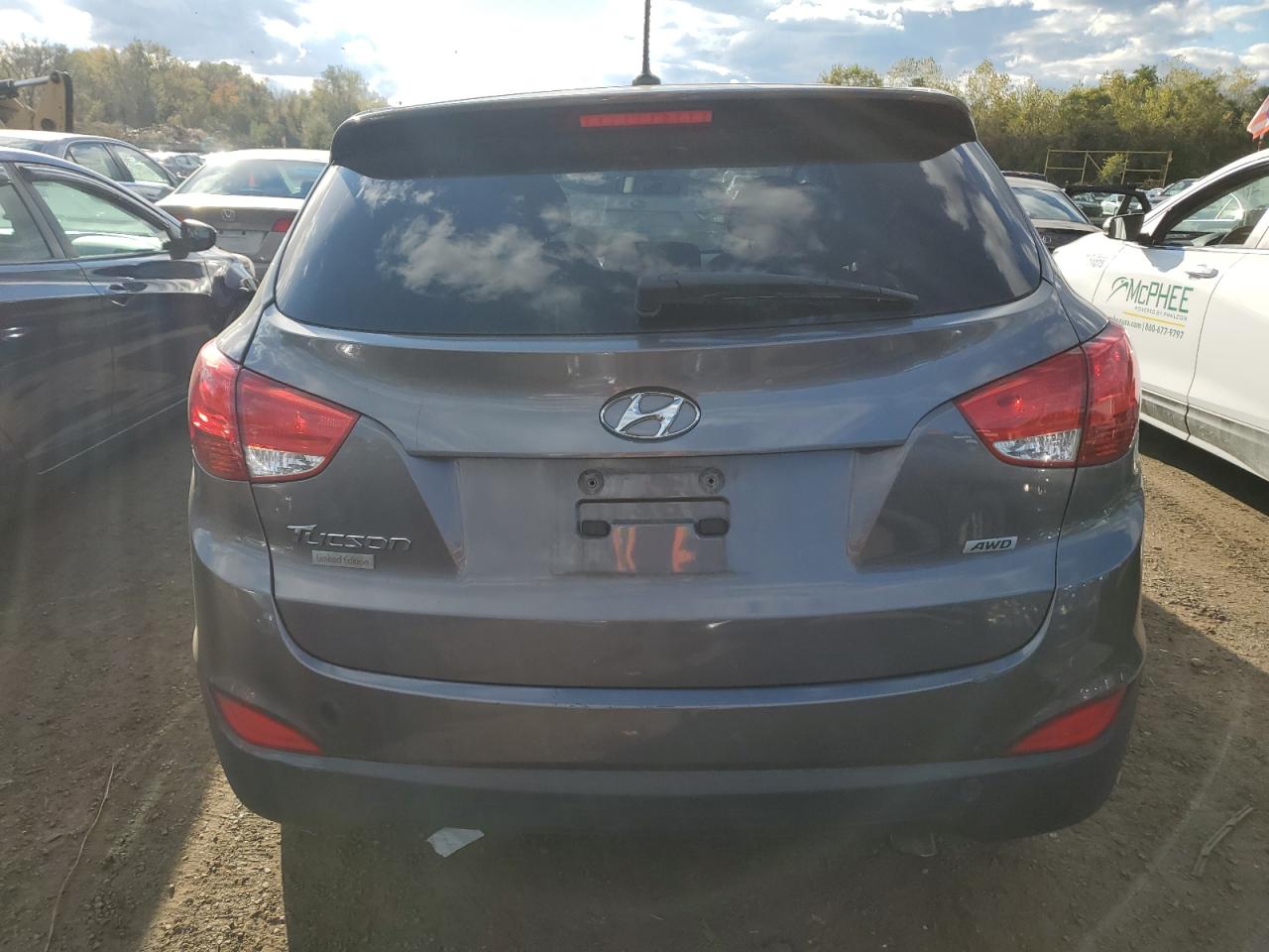 2014 Hyundai Tucson Gls VIN: KM8JTCAF1EU818834 Lot: 75208694