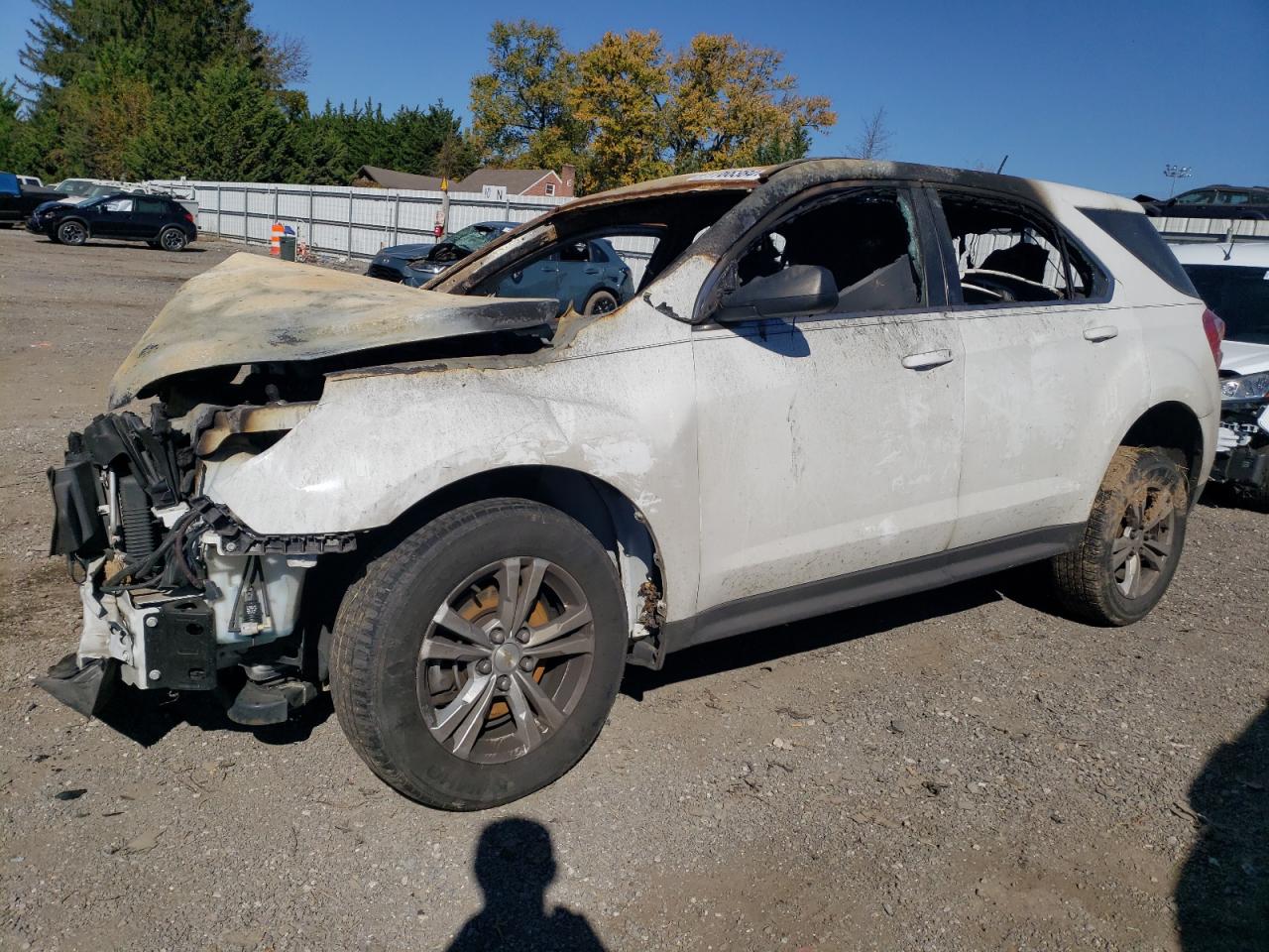 2016 Chevrolet Equinox Ls zu verkaufen in Finksburg, MD - Burn