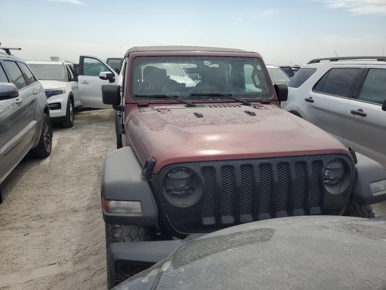 2021 Jeep Wrangler Unlimited Sport VIN: 1C4HJXDG5MW693537 Lot: 75856474