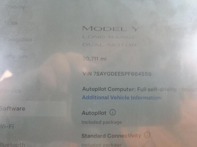 7SAYGDEE5PF664559 Tesla Model Y  9