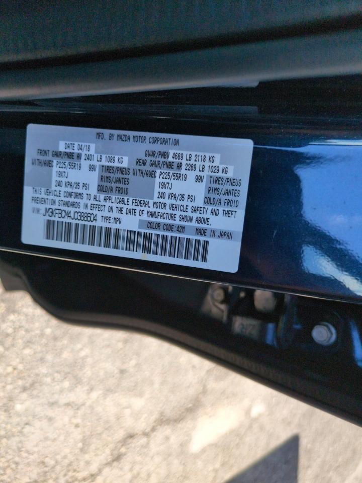 JM3KFBCM4J0388604 2018 Mazda Cx-5 Touring