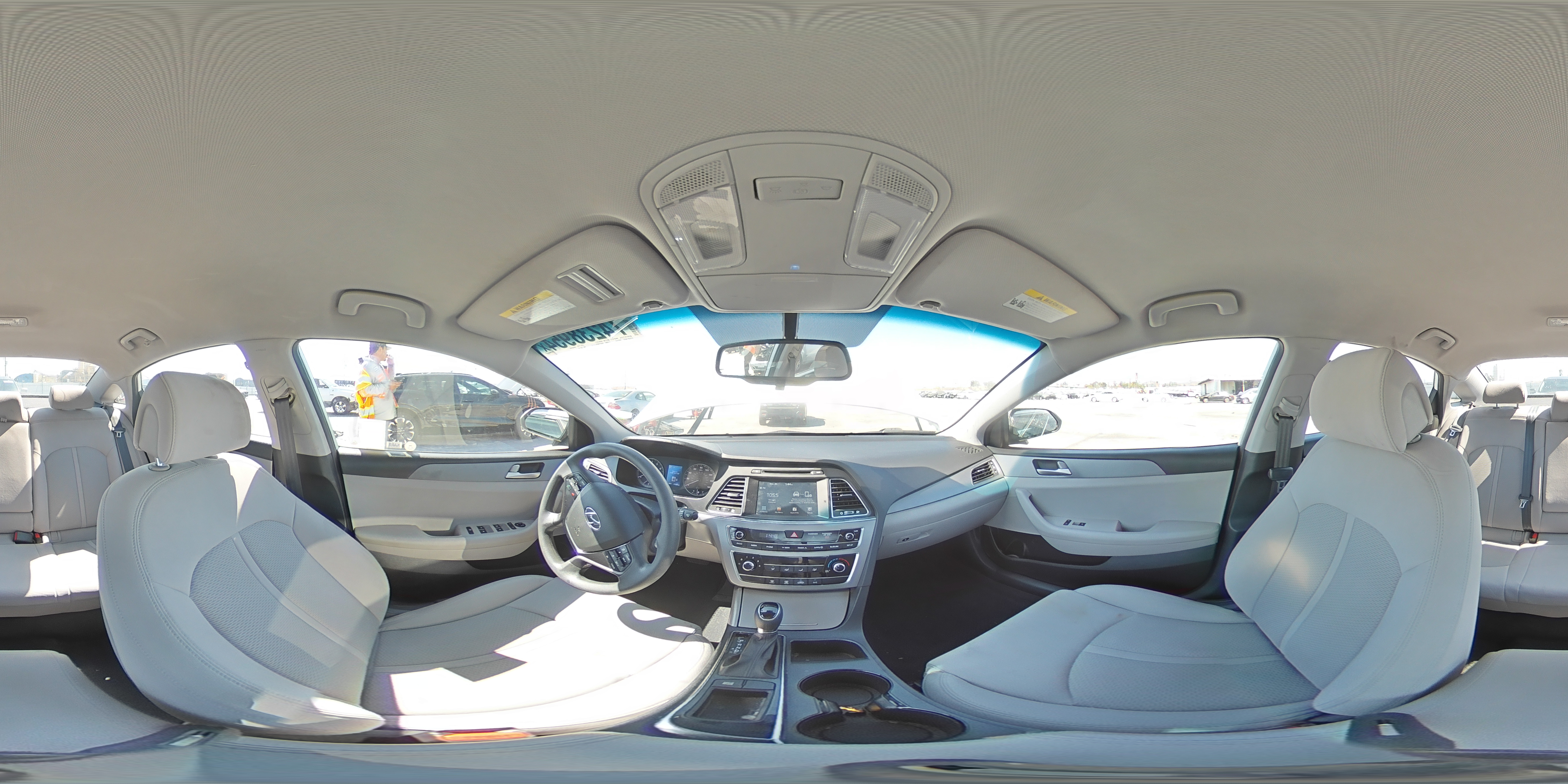 2017 Hyundai Sonata Se VIN: 5NPE24AF3HH487736 Lot: 74238954