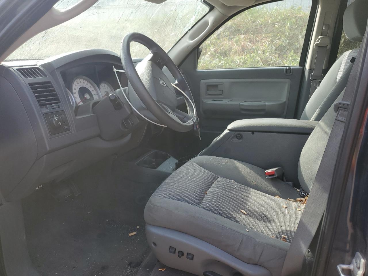2007 Dodge Dakota Quad Slt VIN: 1D7HW48K27S163459 Lot: 75731314