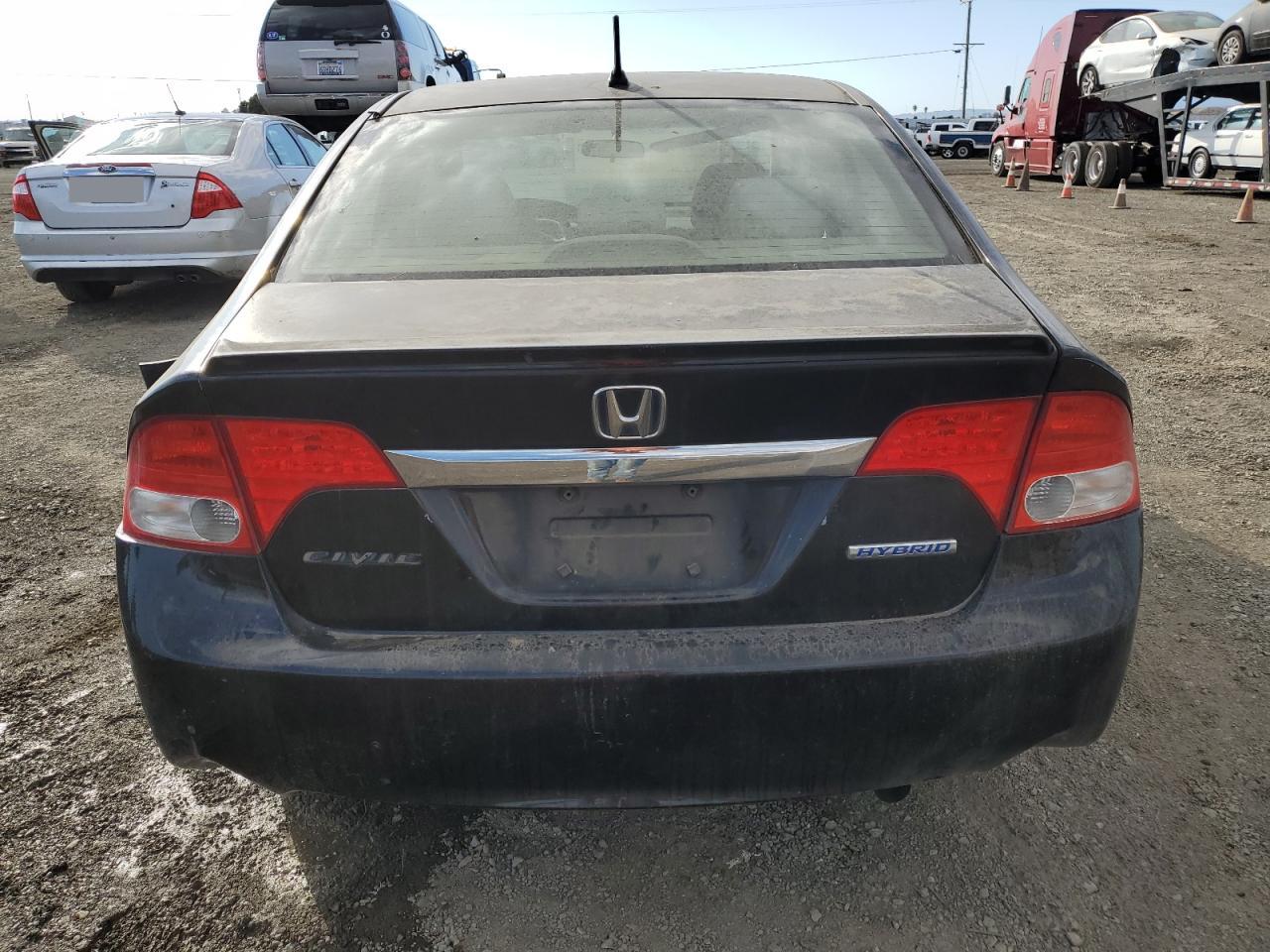 2009 Honda Civic Hybrid VIN: JHMFA36229S006206 Lot: 76510594