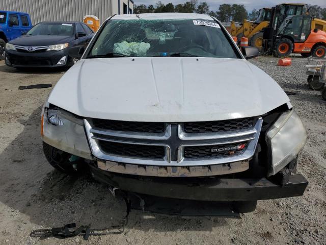 Sedans DODGE AVENGER 2013 White