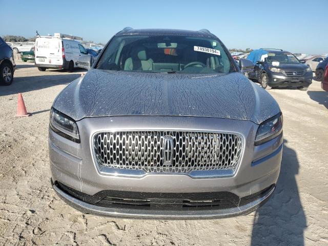  LINCOLN NAUTILUS 2021 Srebrny