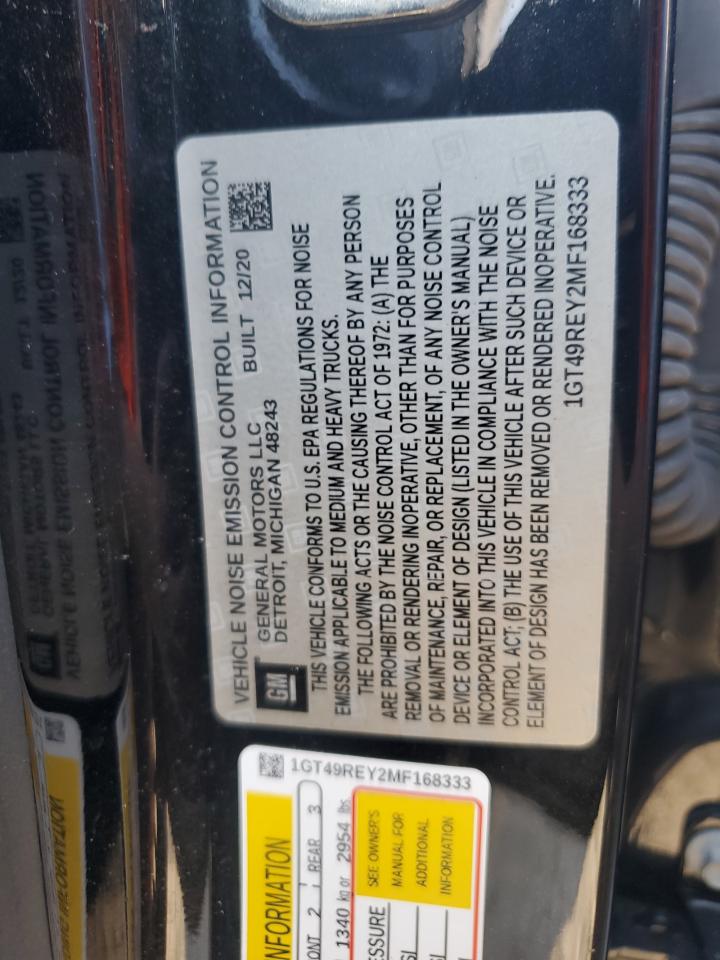 1GT49REY2MF168333 2021 GMC Sierra K2500 Denali