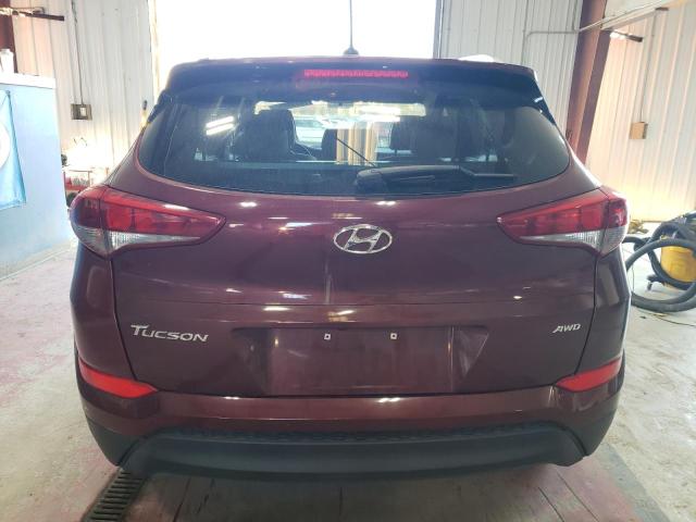  HYUNDAI TUCSON 2016 Бургунди