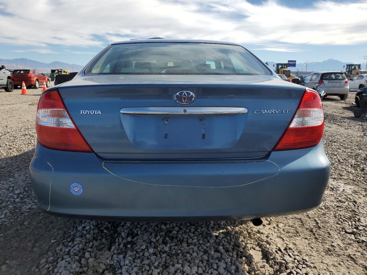 2003 Toyota Camry Le VIN: 4T1BE32K33U206626 Lot: 76312874