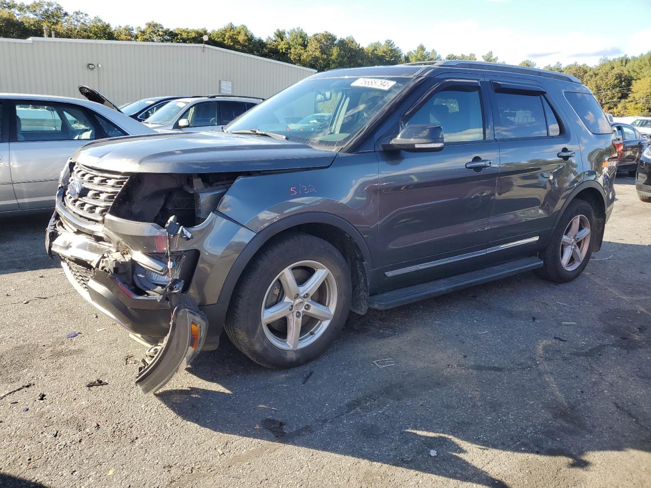 1FM5K8D83HGD73188 2017 Ford Explorer Xlt