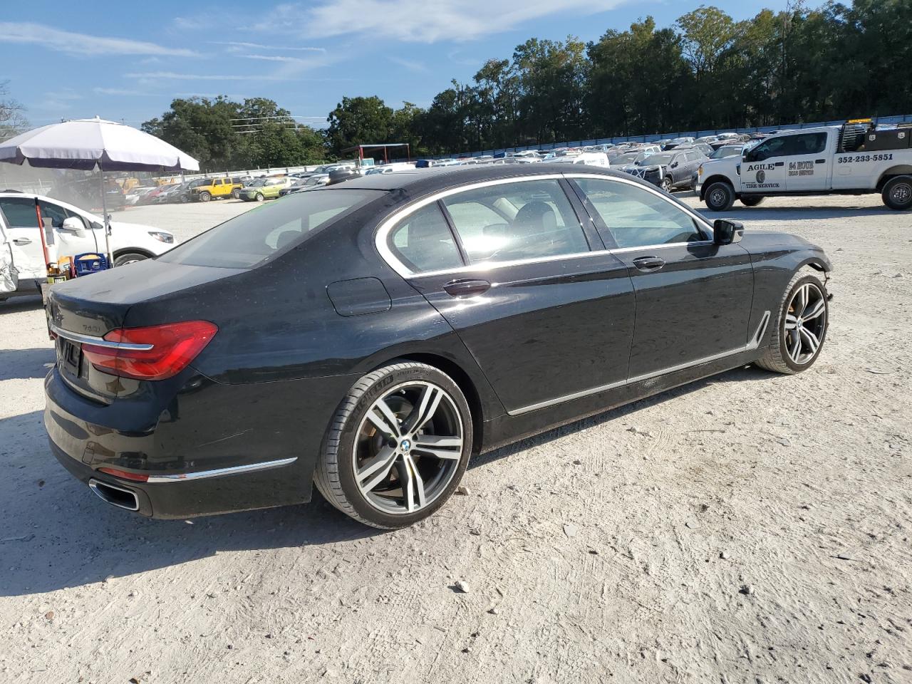 2019 BMW 740 I VIN: WBA7E2C50KB218141 Lot: 75610844