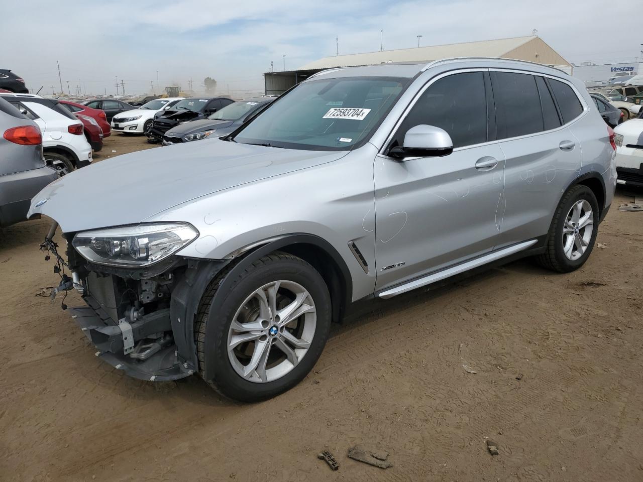 VIN 5UXTR9C5XJLC72992 2018 BMW X3 no.1