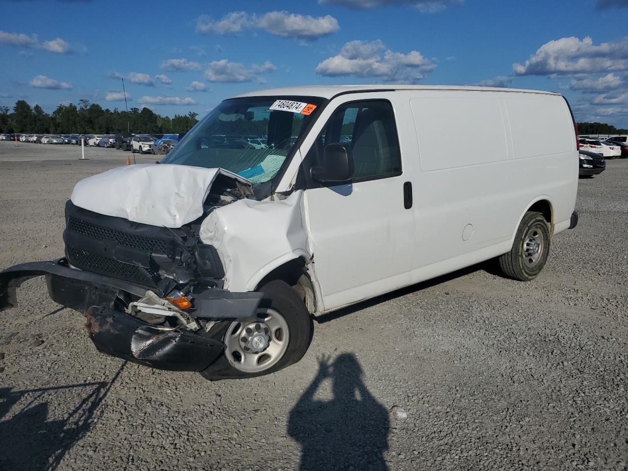 2017 Chevrolet Express G2500 VIN: 1GCWGAFF8H1341241 Lot: 74604874