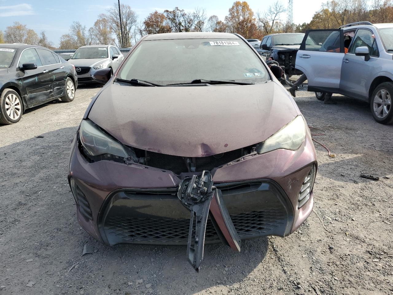 2017 Toyota Corolla L VIN: 5YFBURHE0HP596178 Lot: 78181384