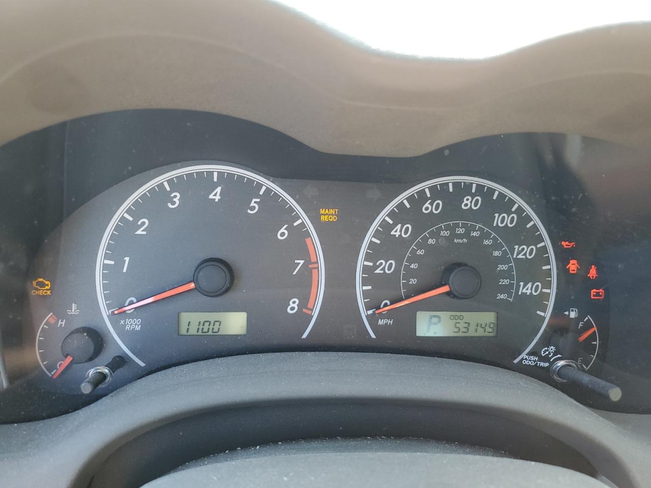 2009 Toyota Corolla Base VIN: 1NXBU40E49Z120658 Lot: 75104694