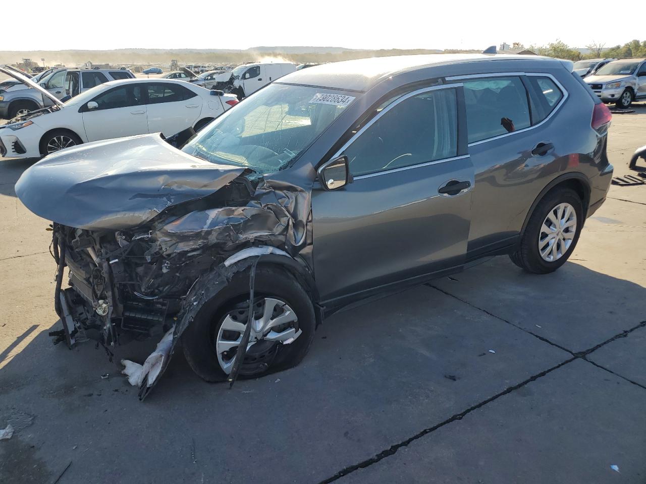 2020 Nissan Rogue S VIN: 5N1AT2MT3LC730351 Lot: 78028634