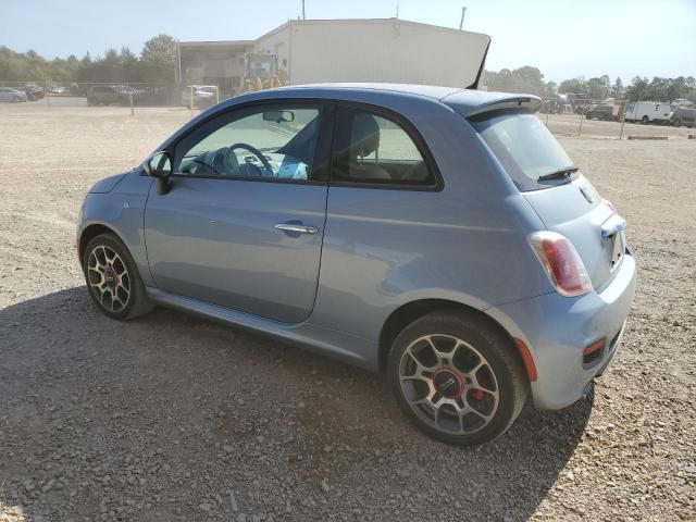  FIAT 500 2014 Синий