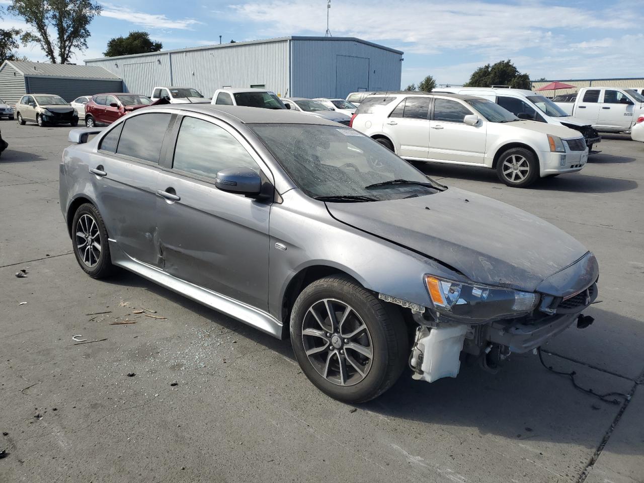 2017 Mitsubishi Lancer Es VIN: JA32U2FU6HU009193 Lot: 74150094