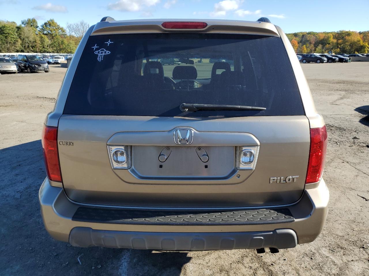 2005 Honda Pilot Exl VIN: 5FNYF18595B060827 Lot: 76278724
