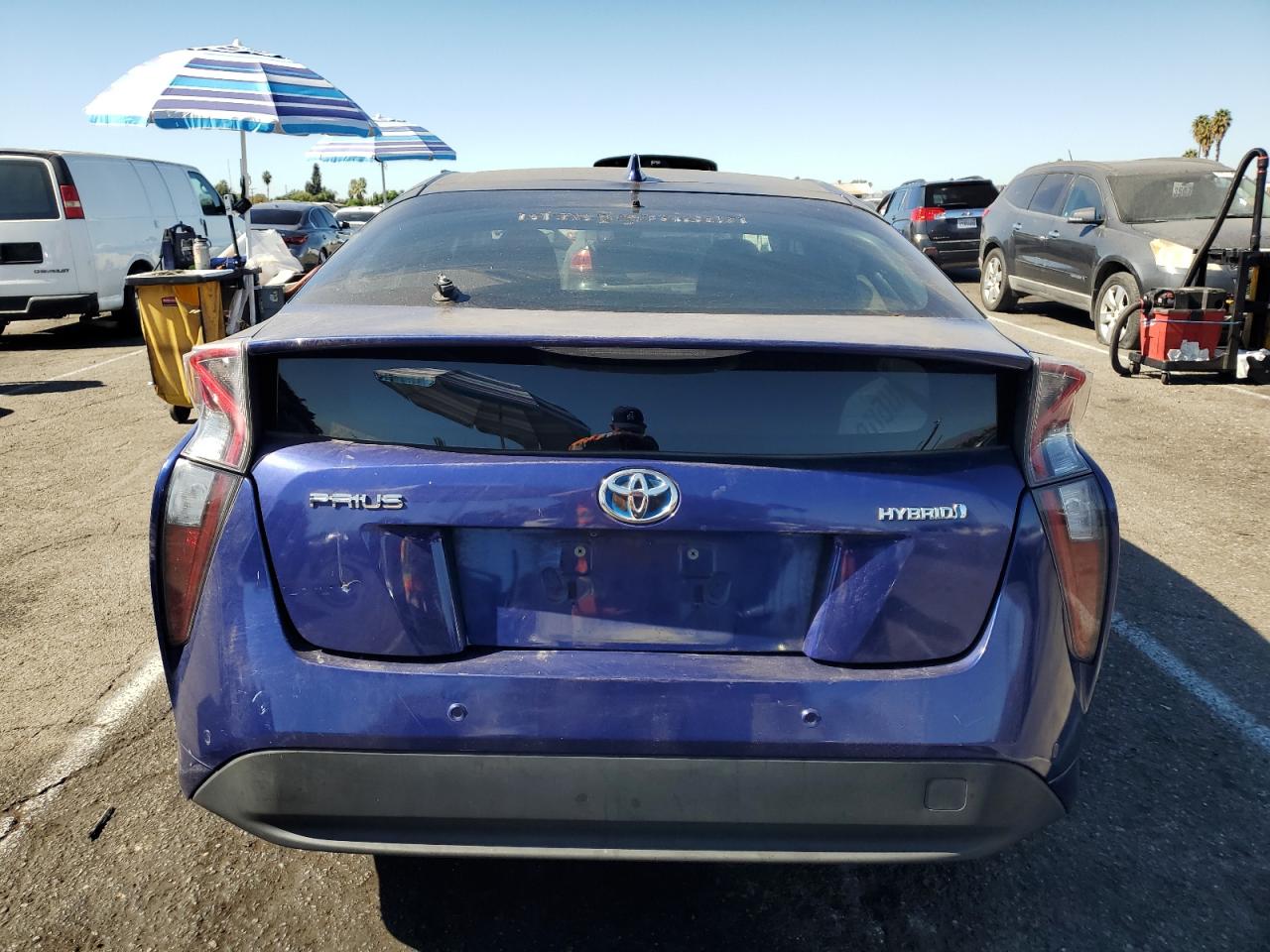 2017 Toyota Prius VIN: JTDKARFUXH3054372 Lot: 77465574