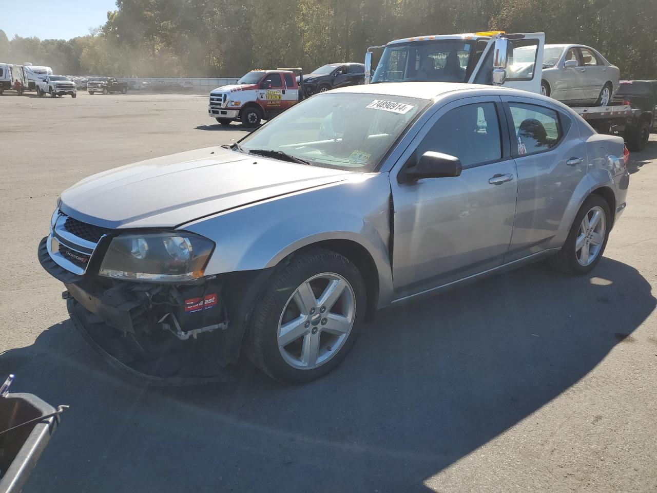 2013 Dodge Avenger Se VIN: 1C3CDZAB4DN680312 Lot: 74890914