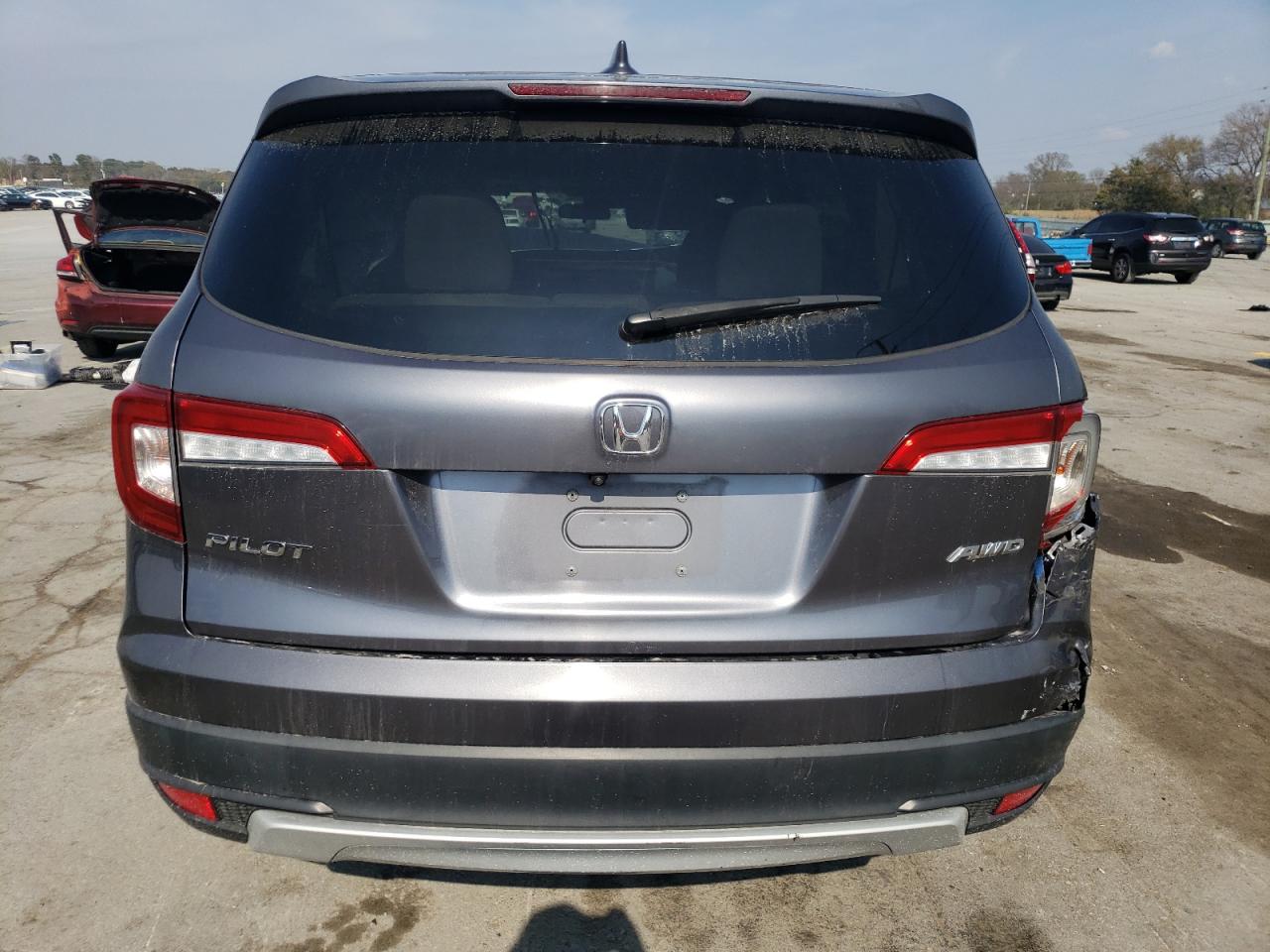 2019 Honda Pilot Ex VIN: 5FNYF6H30KB091648 Lot: 78014224