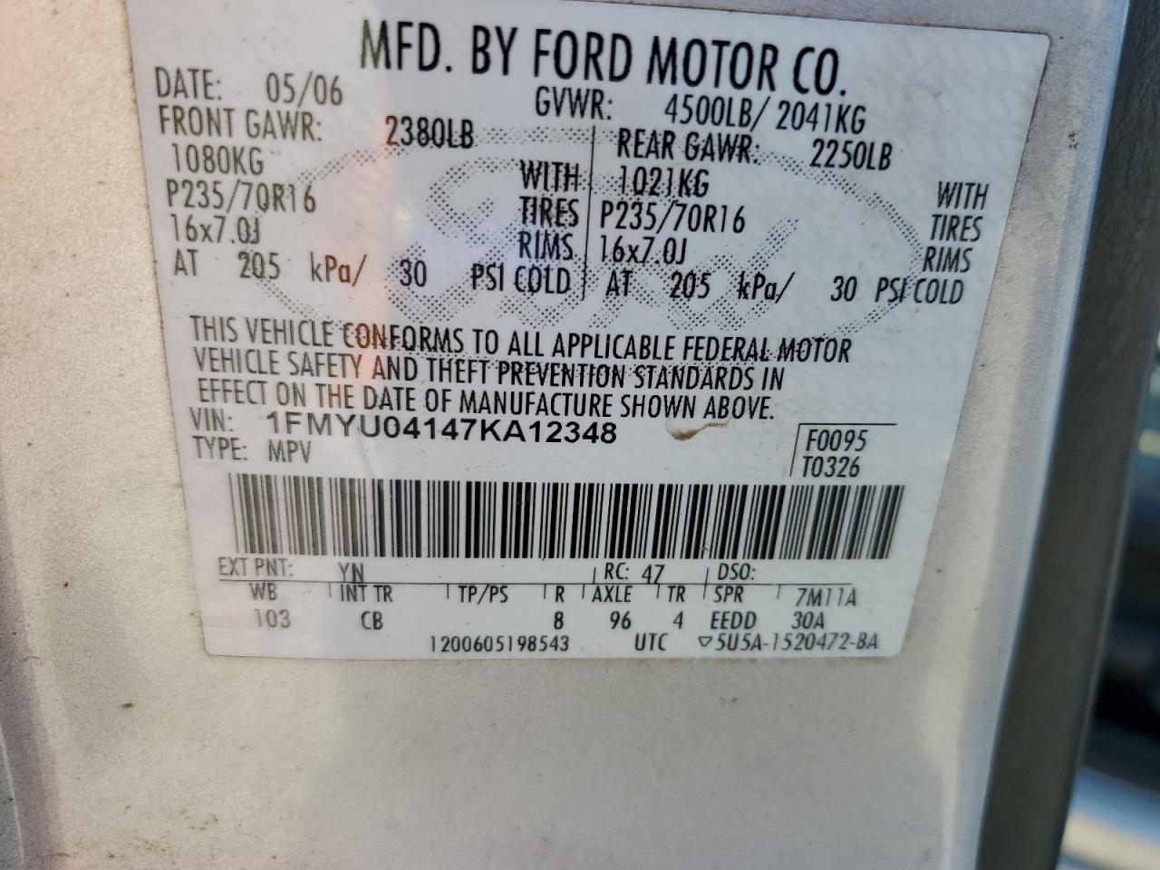 2007 Ford Escape - Image 14