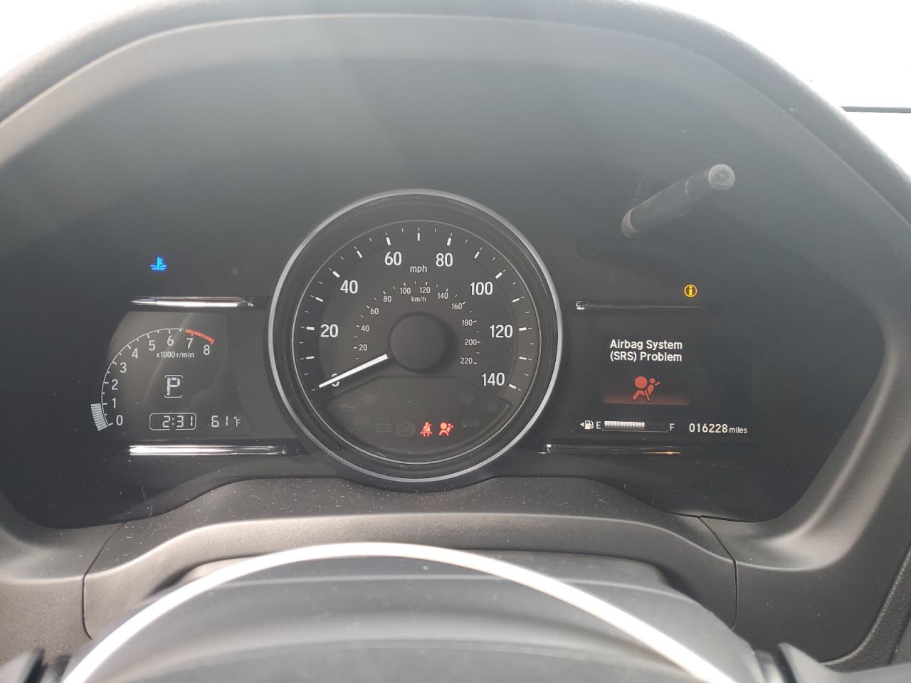 2022 Honda Hr-V Exl VIN: 3CZRU6H7XNM726298 Lot: 77808014