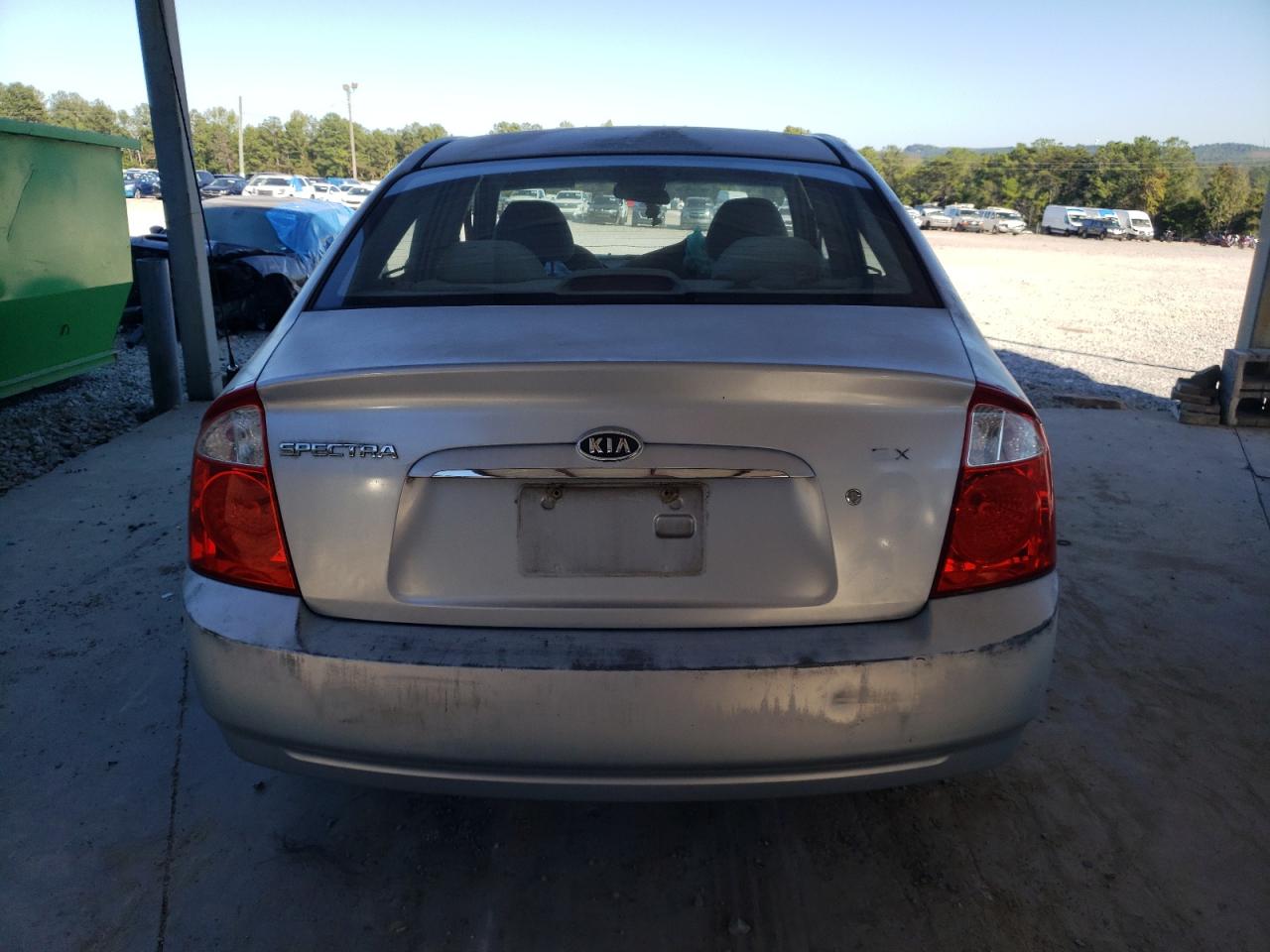 2004 Kia Spectra Lx VIN: KNAFE121345055801 Lot: 75844614