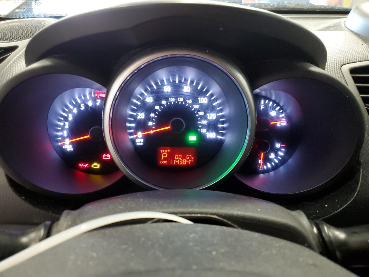 2012 Kia Soul + VIN: KNDJT2A67C7377849 Lot: 77692214