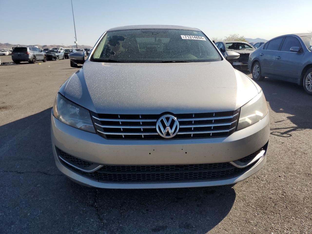 2012 Volkswagen Passat Se VIN: 1VWBN7A37CC046890 Lot: 71314694