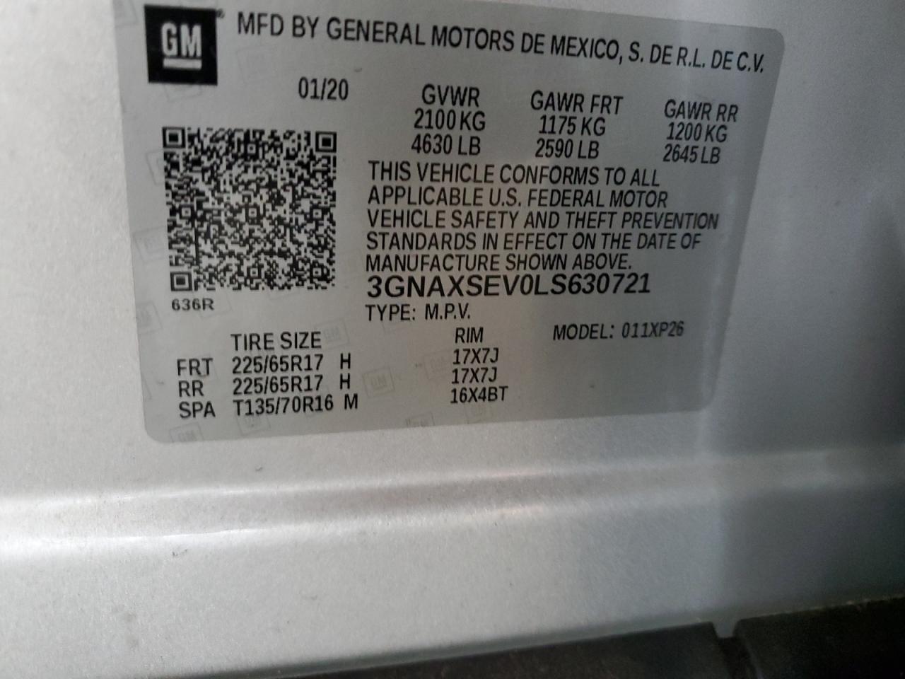 2020 Chevrolet Equinox - Image 13