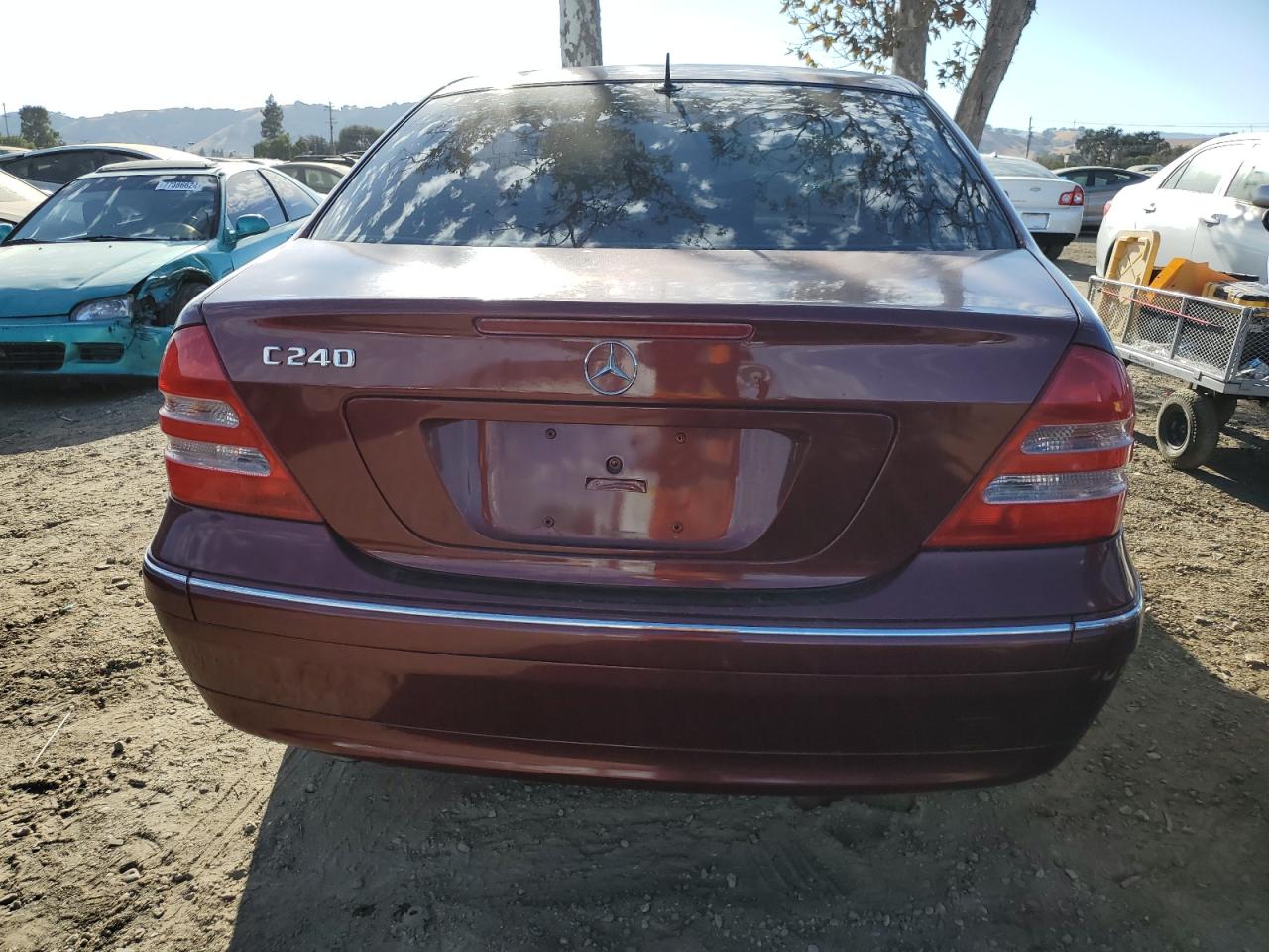 WDBRF61J11F015426 2001 Mercedes-Benz C 240