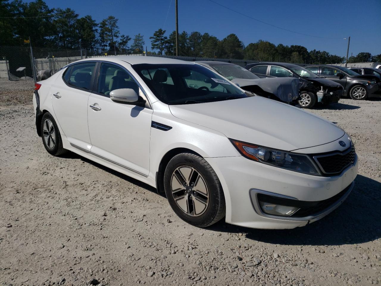 2011 Kia Optima Hybrid VIN: KNAGM4AD7B5003878 Lot: 75600674