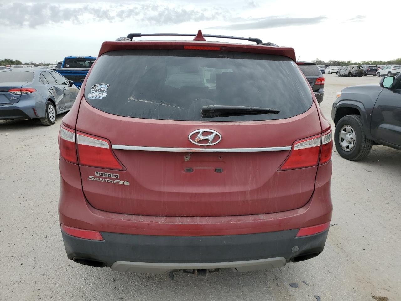 2013 Hyundai Santa Fe Gls VIN: KM8SN4HF1DU012551 Lot: 76613244