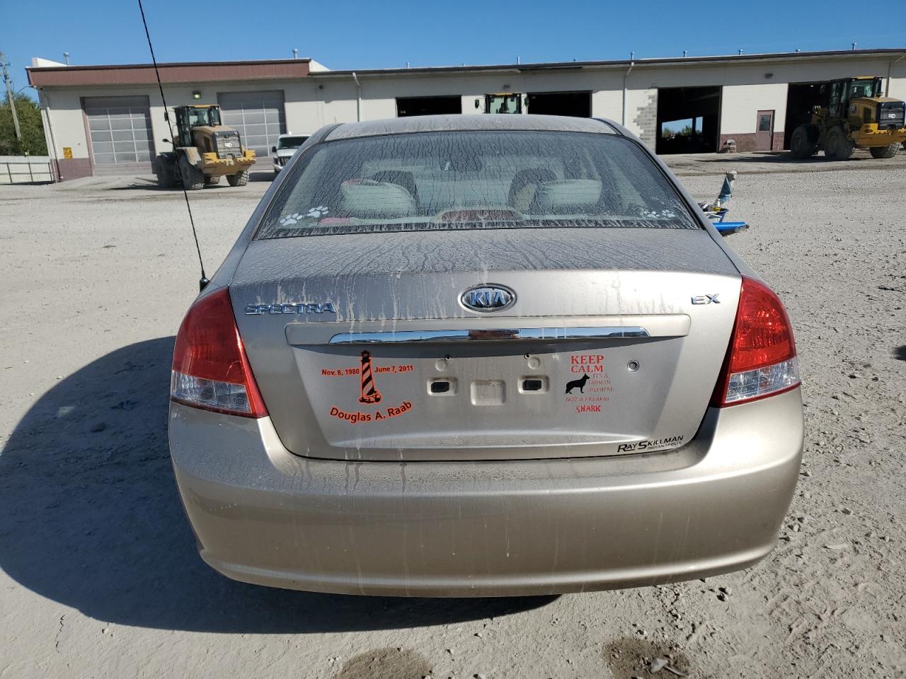 2008 Kia Spectra Ex VIN: KNAFE121985568301 Lot: 74066674